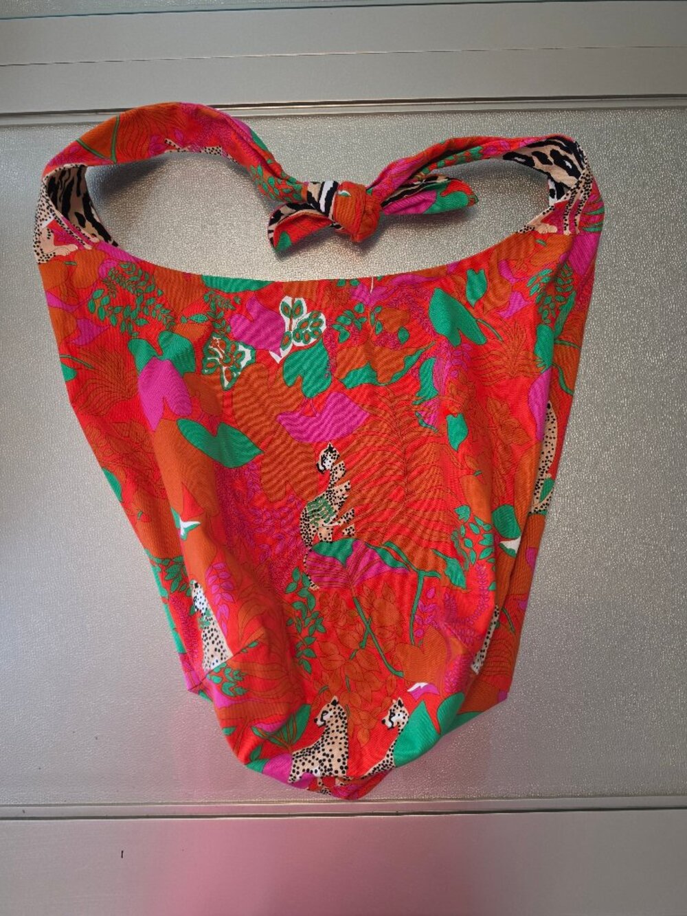 cabi Reversible Tote Bag — Jungle Leopard Print | Wild Side - Picture 6 of 14